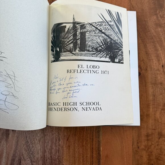 1971 Basic High School Yearbook Henderson Nevada NV - El Lobo - Mike Hougan - Picture 6 of 10